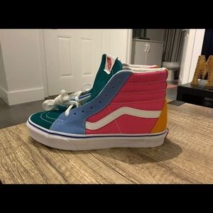 Vans Sk8-Hi “Multi-color” - New, No box